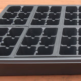 Seed Flats and Seed Starting Insert Cells (Small/Standard 6 Count) 3 Flats and 216 Total Cells