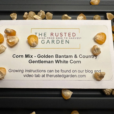 Corn Mix - Golden Bantam and Silver Queen White Corn