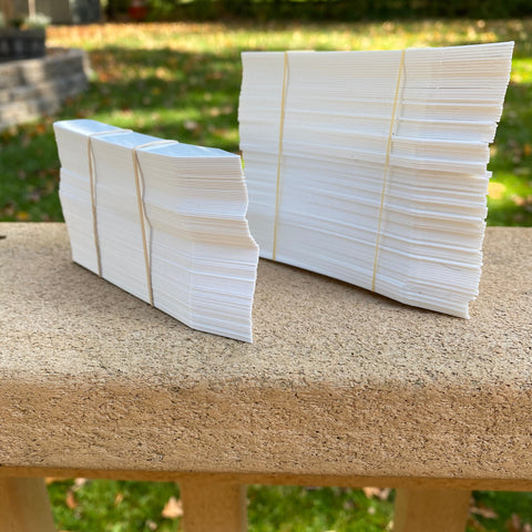 Premium Plastic Plant Markers 4" x 5/8" - 10