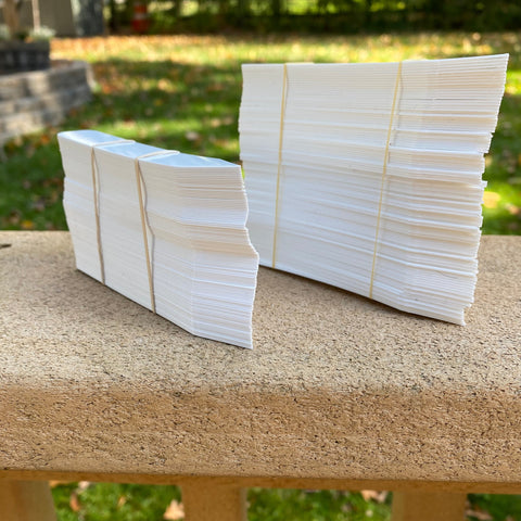 Premium Plastic Plant Markers 4" x 5/8" - 100