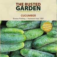 TRG QR Scan and Grow Seed Packs: Cucumber Boston Pickling