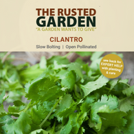 TRG QR Scan and Grow Seed Packs: Herb Seeds Cilantro