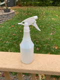 Inverted/Any Position Spray Nozzle, Dip Tube & 24 Ounce Bottle
