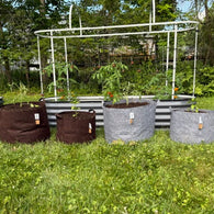 TRG GroFab Fabric Pots - 6 Pack: Three 10's and Three 20's