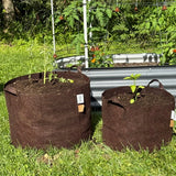 TRG GroFab Fabric Pots - 6 Pack: Three 10's and Three 20's