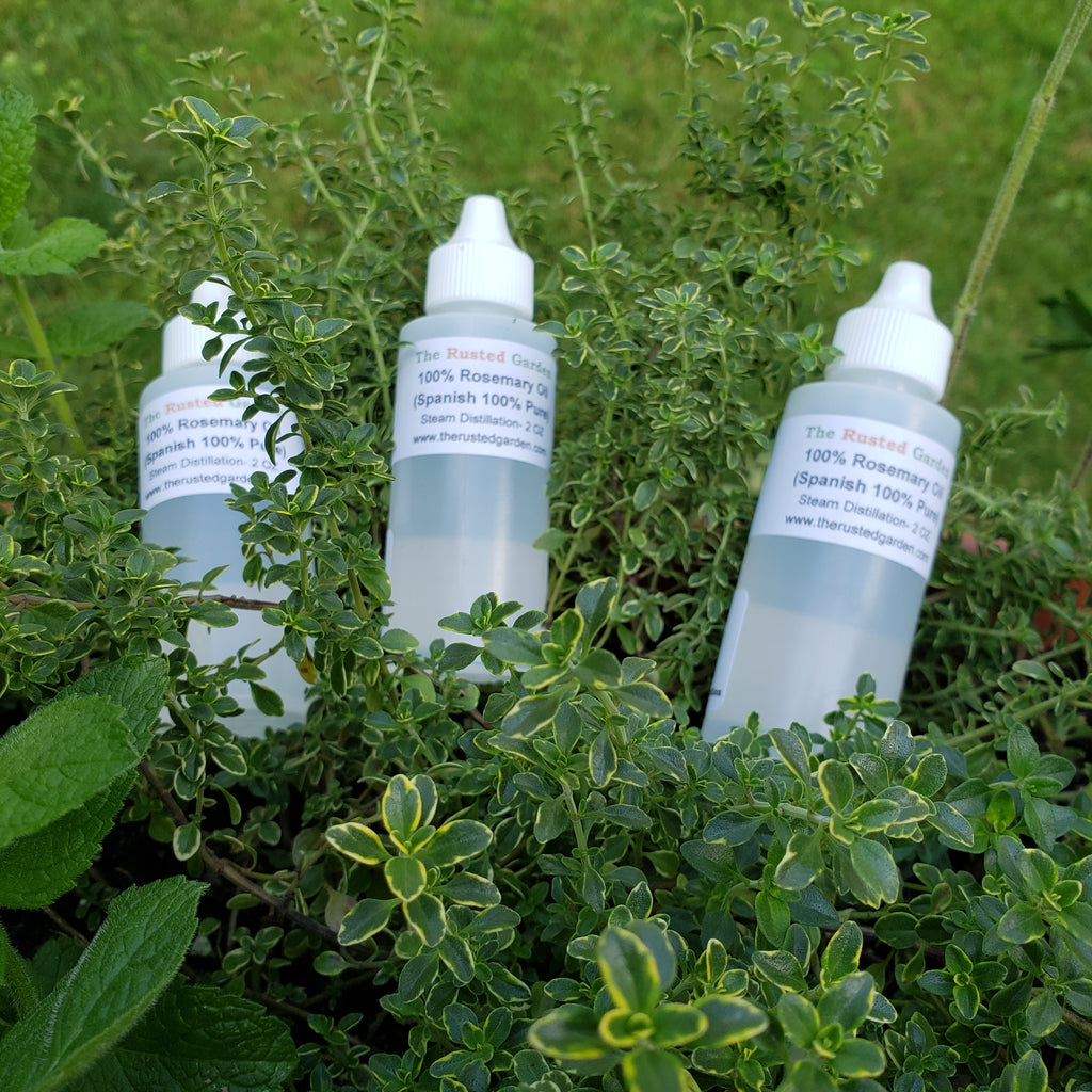 Garden Care Kit w/ THREE Spray Bottles 8 Oz. of Neem Oil, Peppermint O The Rusted Garden