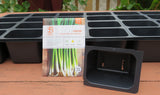 Garden Care Kit, Spray Bottles and Mega Seed Cell Combo 8 Oz. of Neem Oil, Peppermint Oil, Rosemary