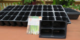 Seed Flats and Seed Starting Insert Cells (Medium 4 Count) 3 flats and 144 Total Cells