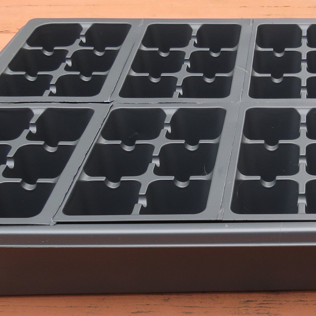 Seed Flats and Seed Starting Insert Cells (Small/Standard 6 Count) 3 F ...