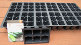 Seed Starting Insert Cells (6 Cells Per Unit- STANDARD) - 12 Units/Inserts