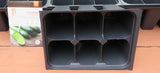 Seed Starting Insert Cells (6 Cells Per Unit - LARGE) - 2 Inserts / 12 Units