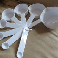 Complete Set of Measuring Cups and Measuring Spoons: US & Metric Conversions