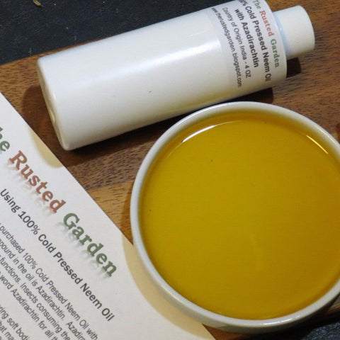 Neem Oil - Cold Pressed 8 oz.  for Chewing Insects
