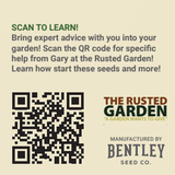 Cucumber Boston Pickling: TRG/Bentley QR Scan and Grow Seed Packs