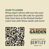Herb Seeds Parsley Plain Single Flat-Leaved: TRG/Bentley QR Scan and Grow Seed Packs