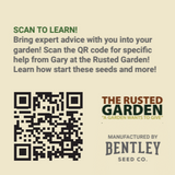 TRG QR Scan and Grow Seed Packs: Pea Seeds Sugar Ann