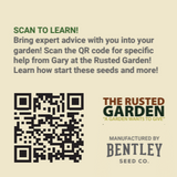 Pea Seeds Sugar Ann: TRG/Bentley QR Scan and Grow Seed Packs