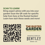 TRG QR Scan and Grow Seed Packs: Radish Sparkler White Tip