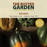 Squash Table Queen Acorn: TRG/Bentley QR Scan and Grow Seed Packs