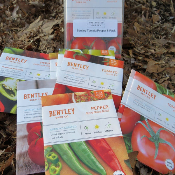 Bentley Tomato and Pepper Collection - 8 Varieties