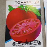 Garden Collectibles: Vintage Seed Package Tomato June Pink (No Seeds - Collectible Pack Only)